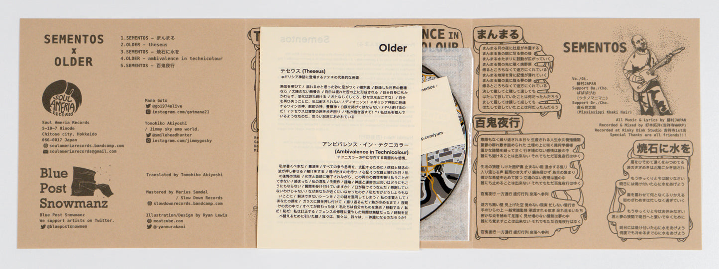 Sementos x Older - post marked stamps #3 CD