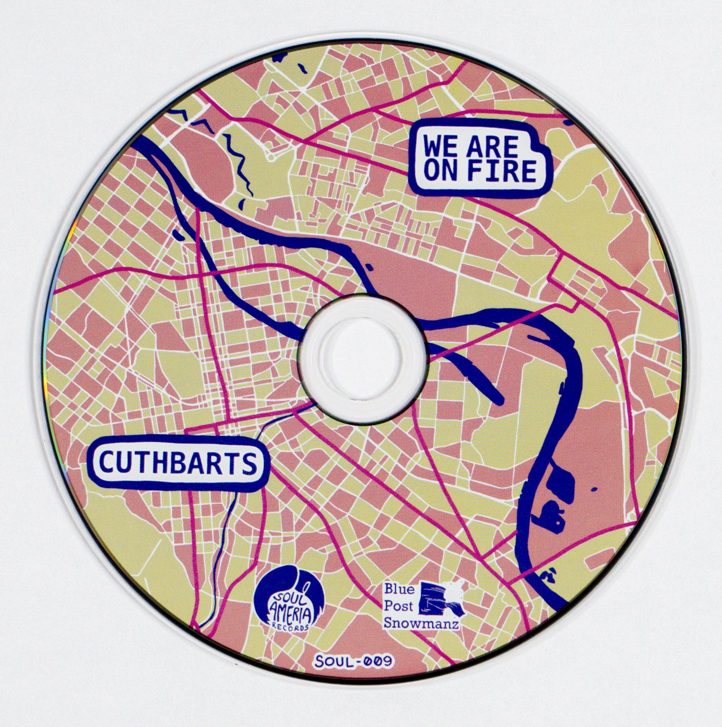 Cuthbarts x We Are On Fire - post marked stamps #2 CD