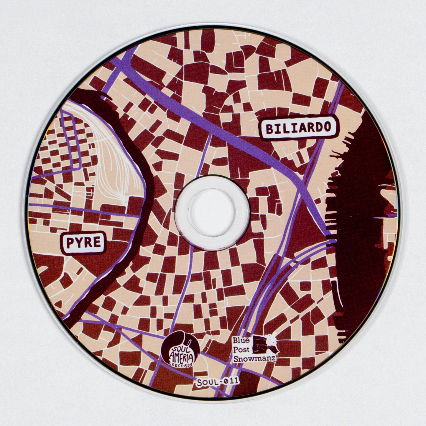 Pyre x Biliardo - post marked stamps #4 CD