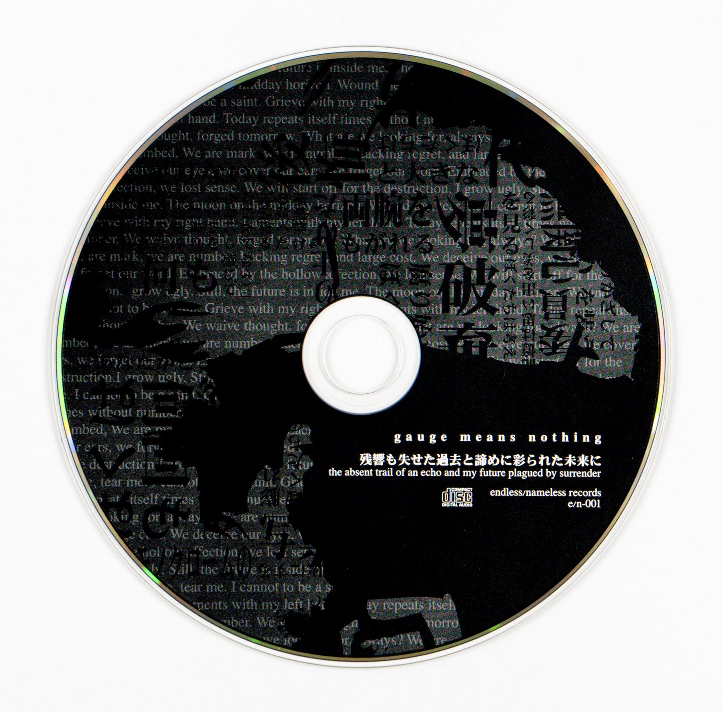 Gauge Means Nothing - The Absent Trail... CD