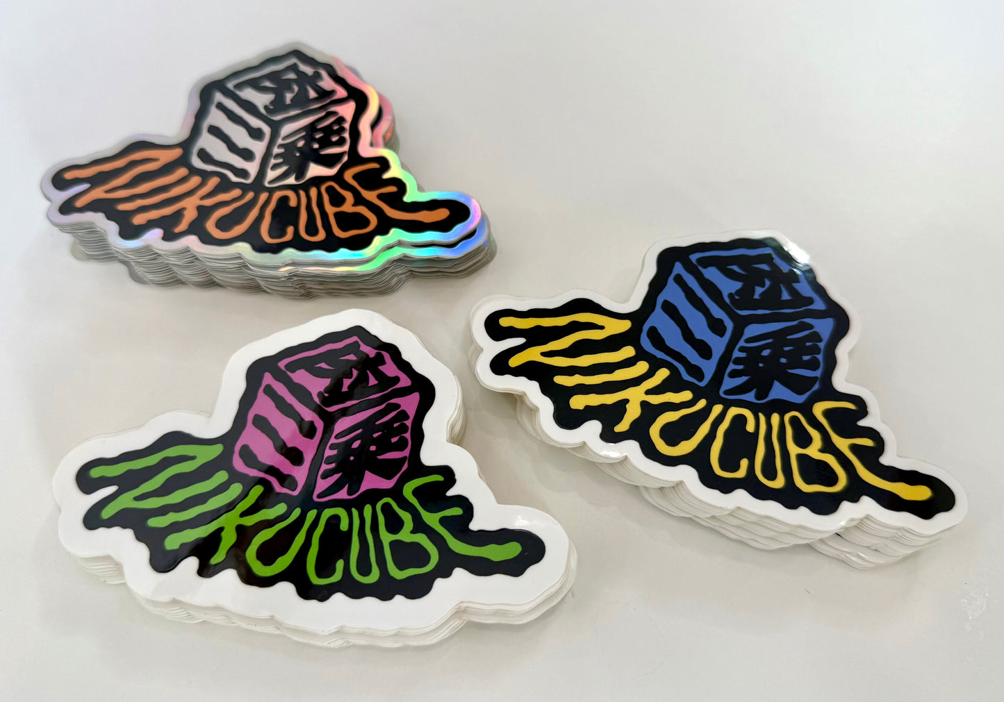 Nikucube Melting Cube Sticker