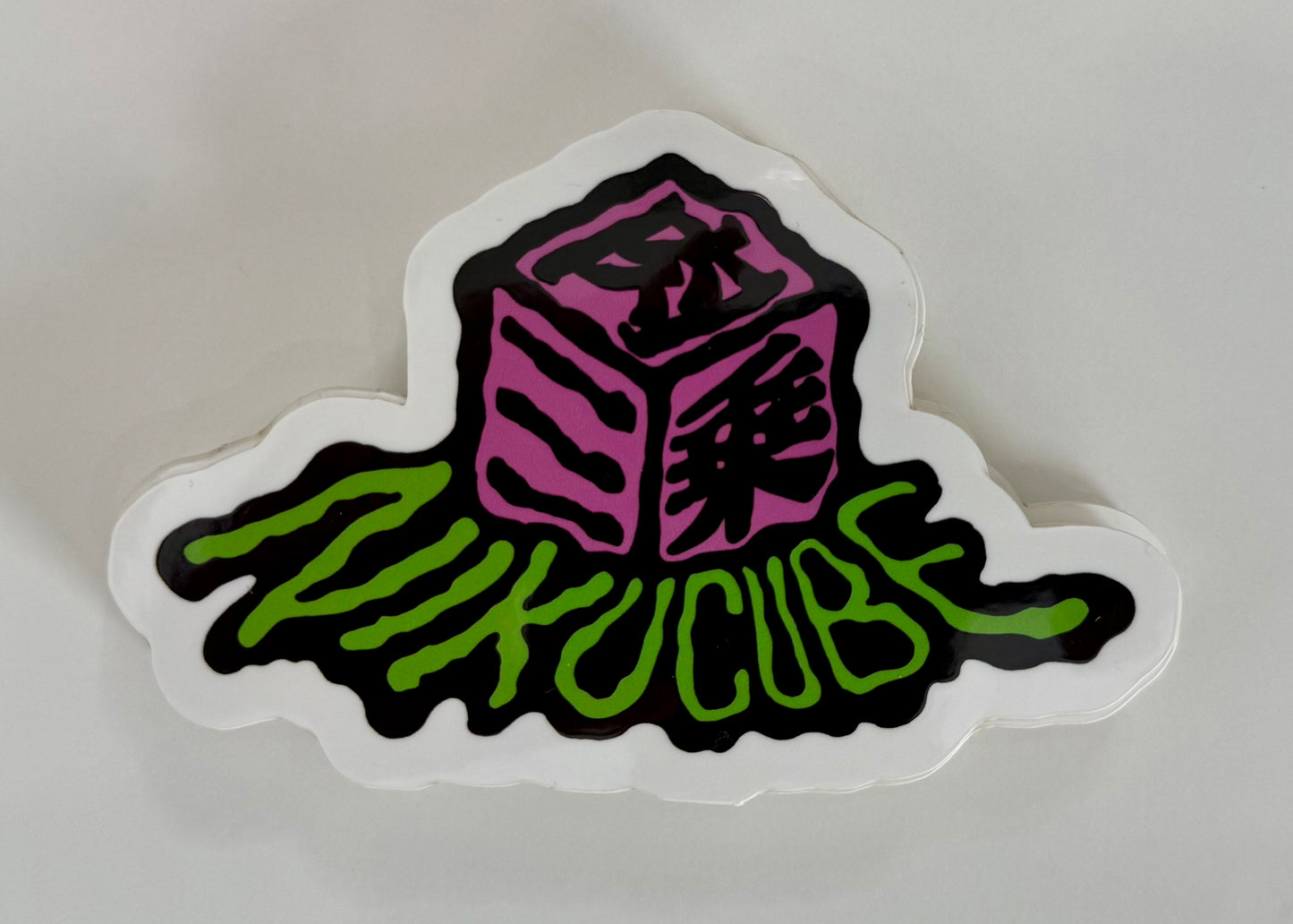 Nikucube Melting Cube Sticker