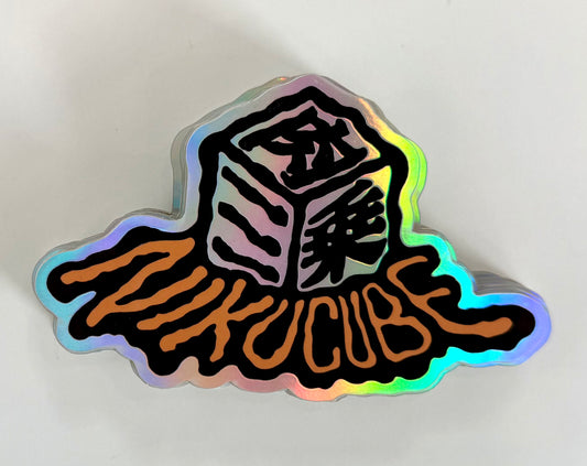 Nikucube Melting Cube Sticker