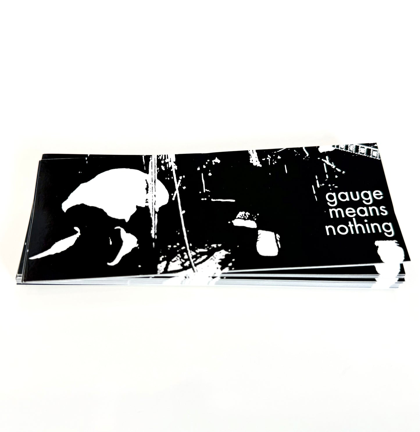 Gauge Means Nothing - ICFYC EP Sticker