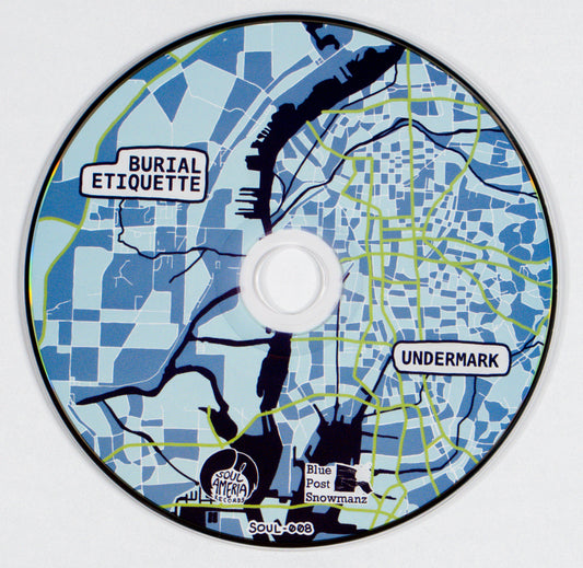 Burial Etiquette x Undermark - post marked stamps #1 CD