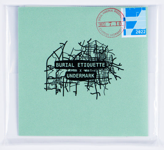 Burial Etiquette x Undermark - post marked stamps #1 CD