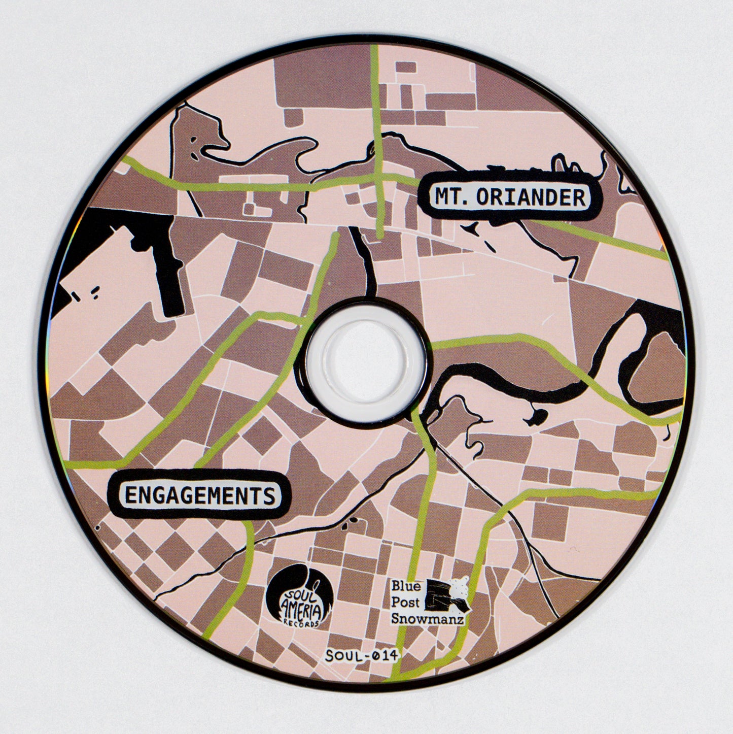 Engagements x Mt. Oriander - post marked stamps #7 CD