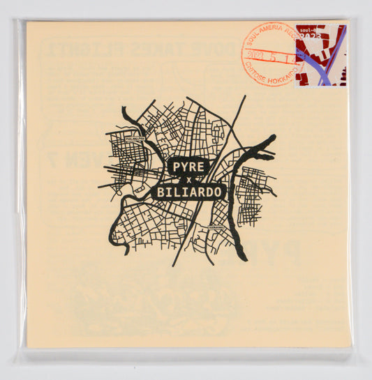 Pyre x Biliardo - post marked stamps #4 CD