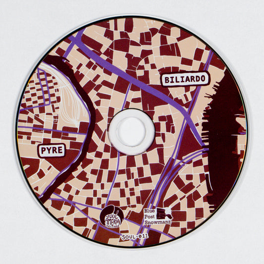 Pyre x Biliardo - post marked stamps #4 CD